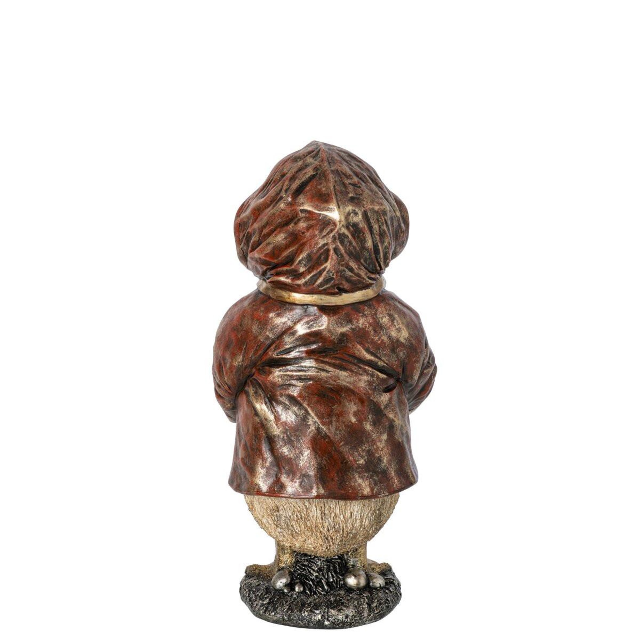 Voir la diapositive 3 : J-LINE Statuette déco canard  loïc  31cm cuivre