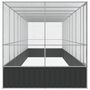 Voir la diapositive 4 : VIDAXL Voliere avec extension argente 832x207x212 cm acier