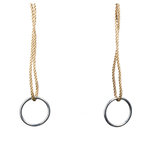 trigano Anneaux en métal pour portique 3 à 3,5 m de hauteur