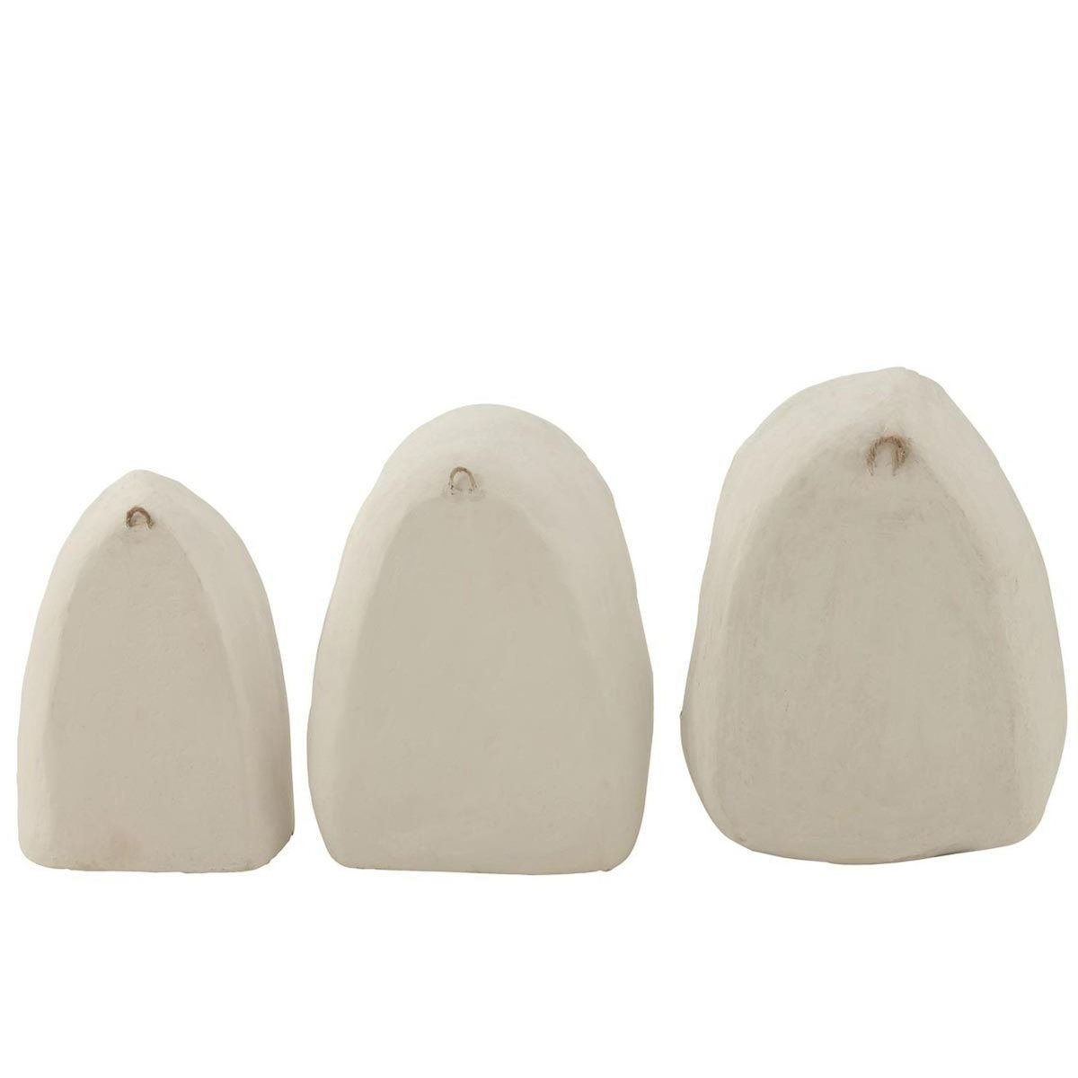 Paris Prix Lot de 3 Étagères Murales  Bali Bliss  45cm Blanc
