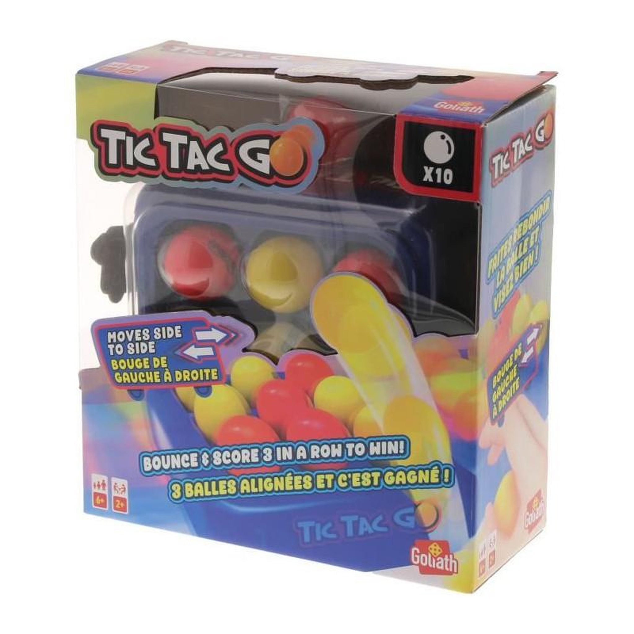 Voir la diapositive 5 : GOLIATH Tic Tac Go - Jeu de société - GOLIATH - Des 6 ans