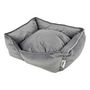 Voir la diapositive 1 : Paris Prix Panier Chien & Chat Velours  Crafty  55cm Gris