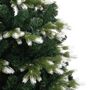 Voir la diapositive 4 : VIDAXL Sapin de Noël artificiel à charnières avec neige floquée 240 cm