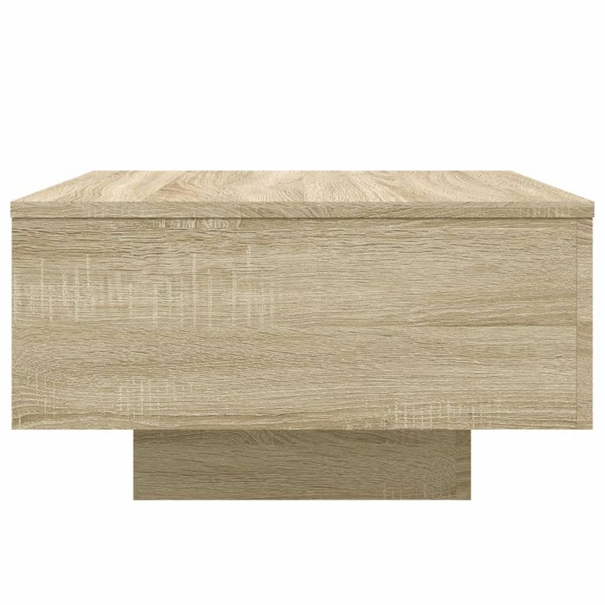 VIDAXL Table basse chene sonoma 55x55x31 cm bois d'ingenierie
