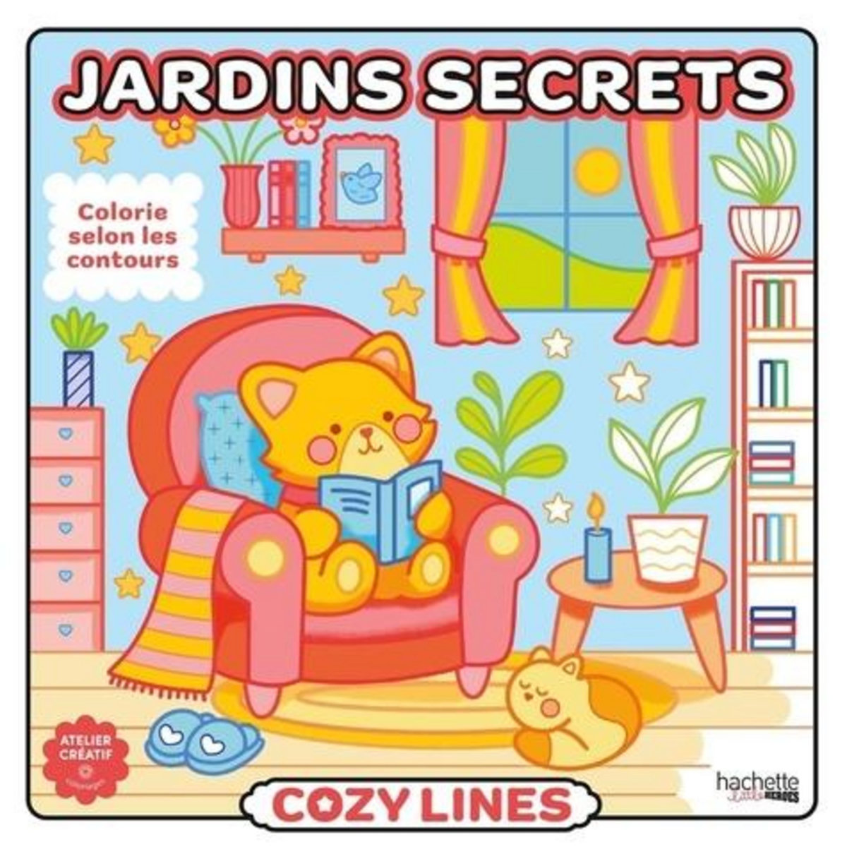 COZY LINES. JARDINS SECRETS, Blanc Marion