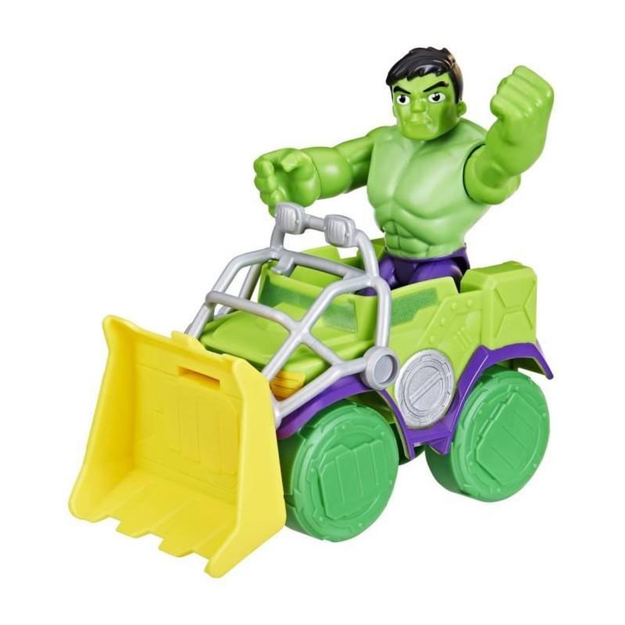 Voir la diapositive 3 : Marvel Figurine Marvel Hulk avec camion démolisseur
