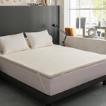 DODO Surmatelas MEMORYFLEX mousse à mémoire de forme. Coloris disponibles : Blanc