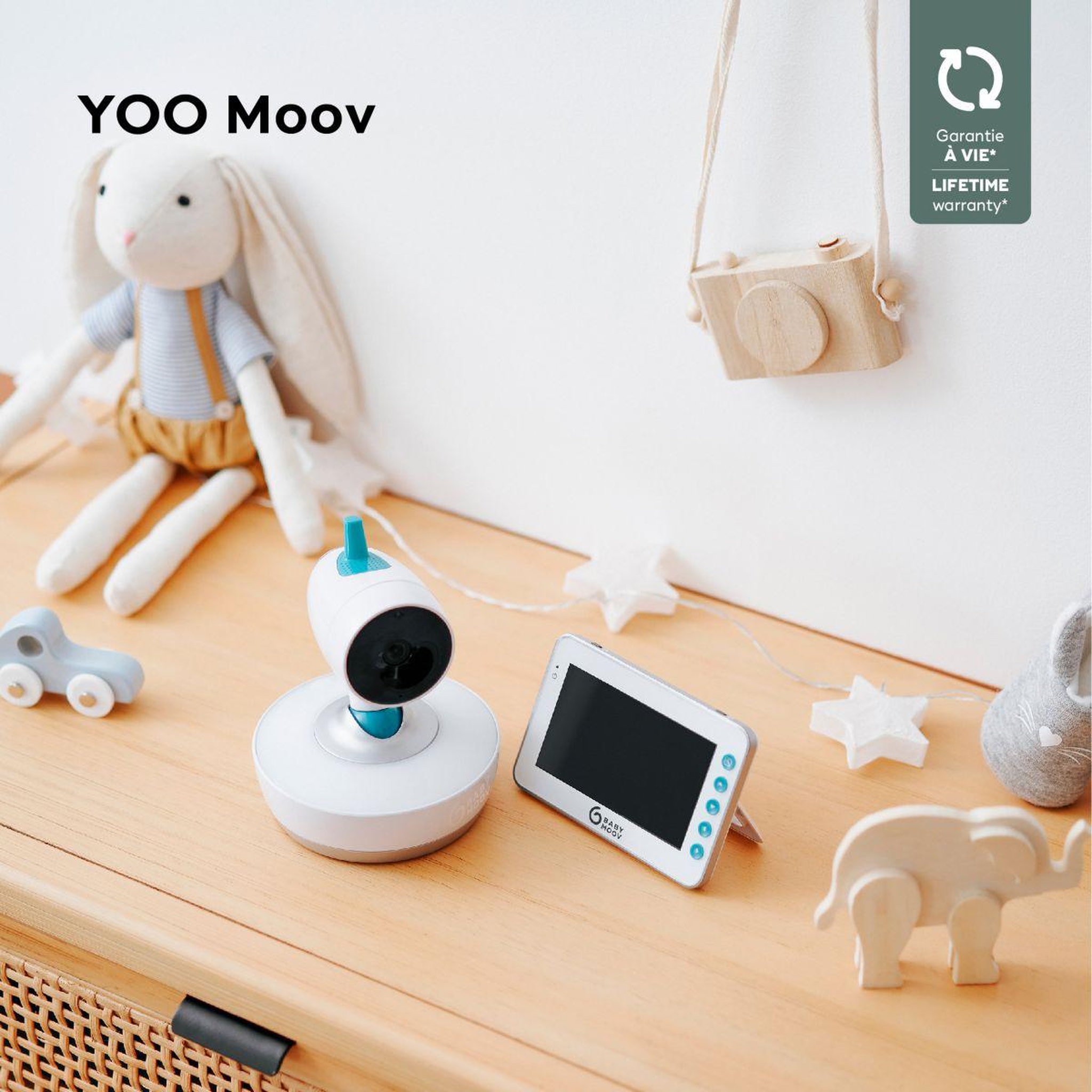 Voir la diapositive 2 : BABYMOOV Babyphone Yoo-moov