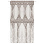 Voir la diapositive 2 : VIDAXL Rideau en macrame Taupe 140x240 cm Coton