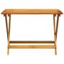 Voir la diapositive 4 : VIDAXL Ensemble a manger de jardin pliable 5 pcs bois massif d'acacia