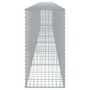 Voir la diapositive 4 : VIDAXL Panier gabion avec couvercle 700x50x100 cm fer galvanise