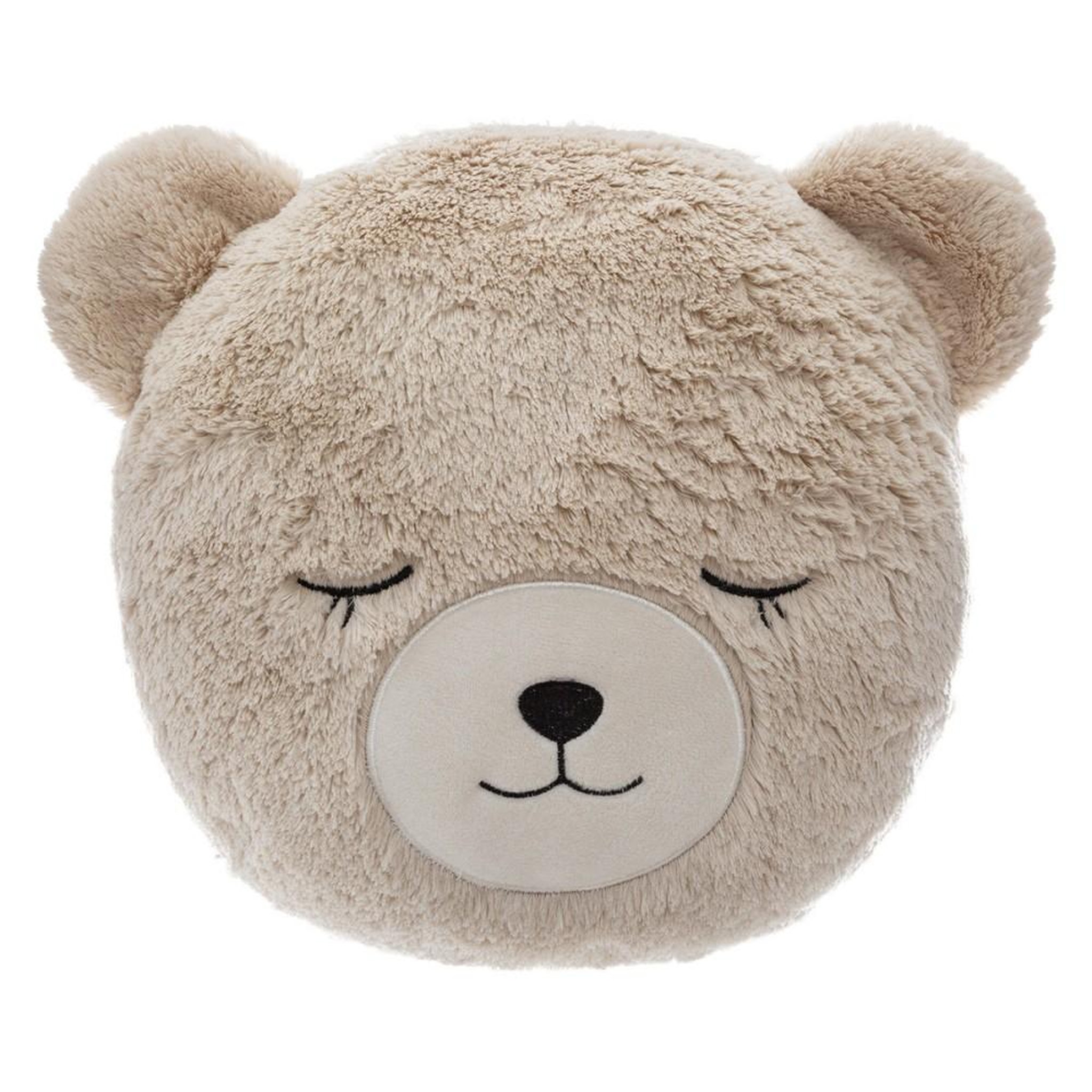 ATMOSPHERA Coussin rond fur ours