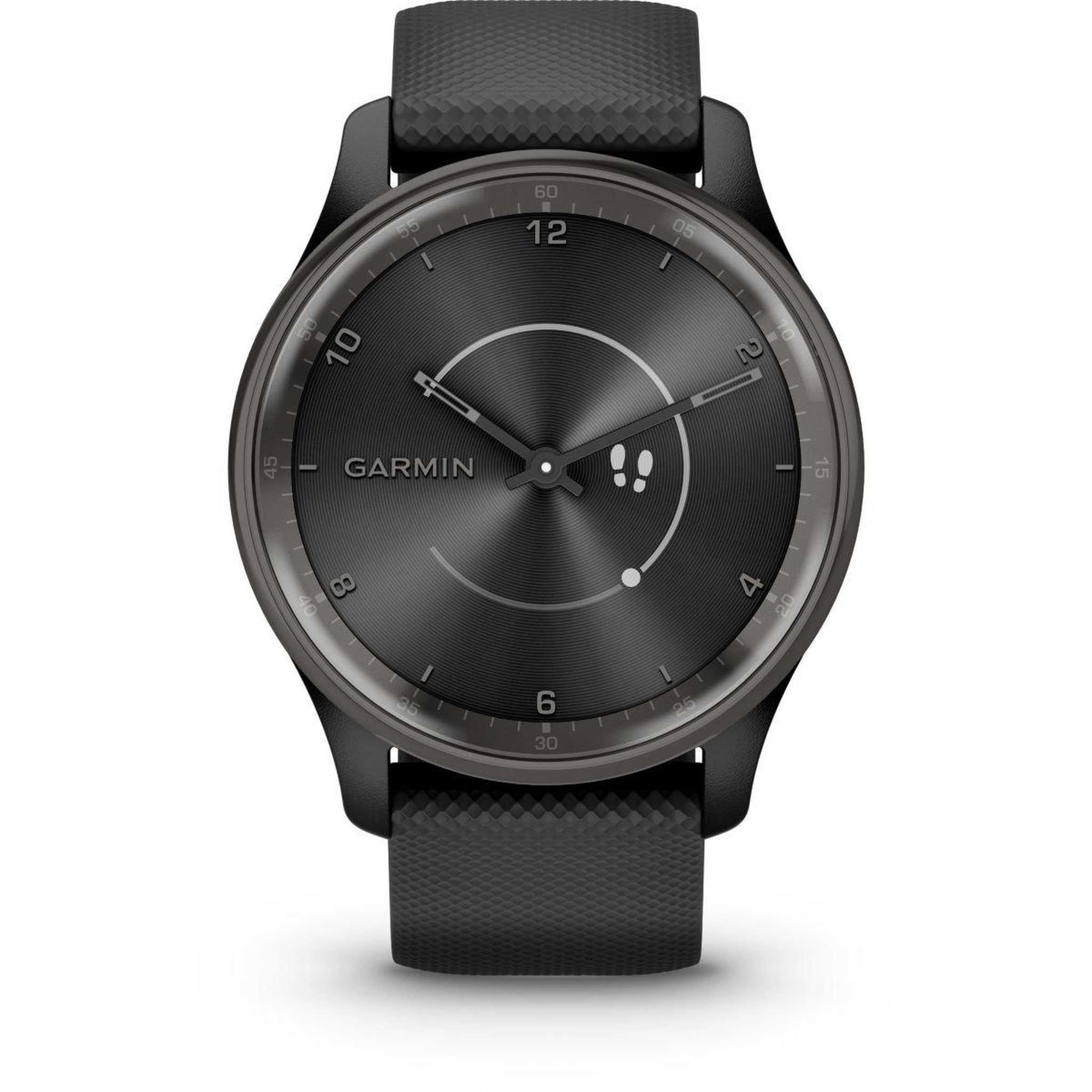 Voir la diapositive 3 : GARMIN Montre santé Vivomove Trend siliconne noir