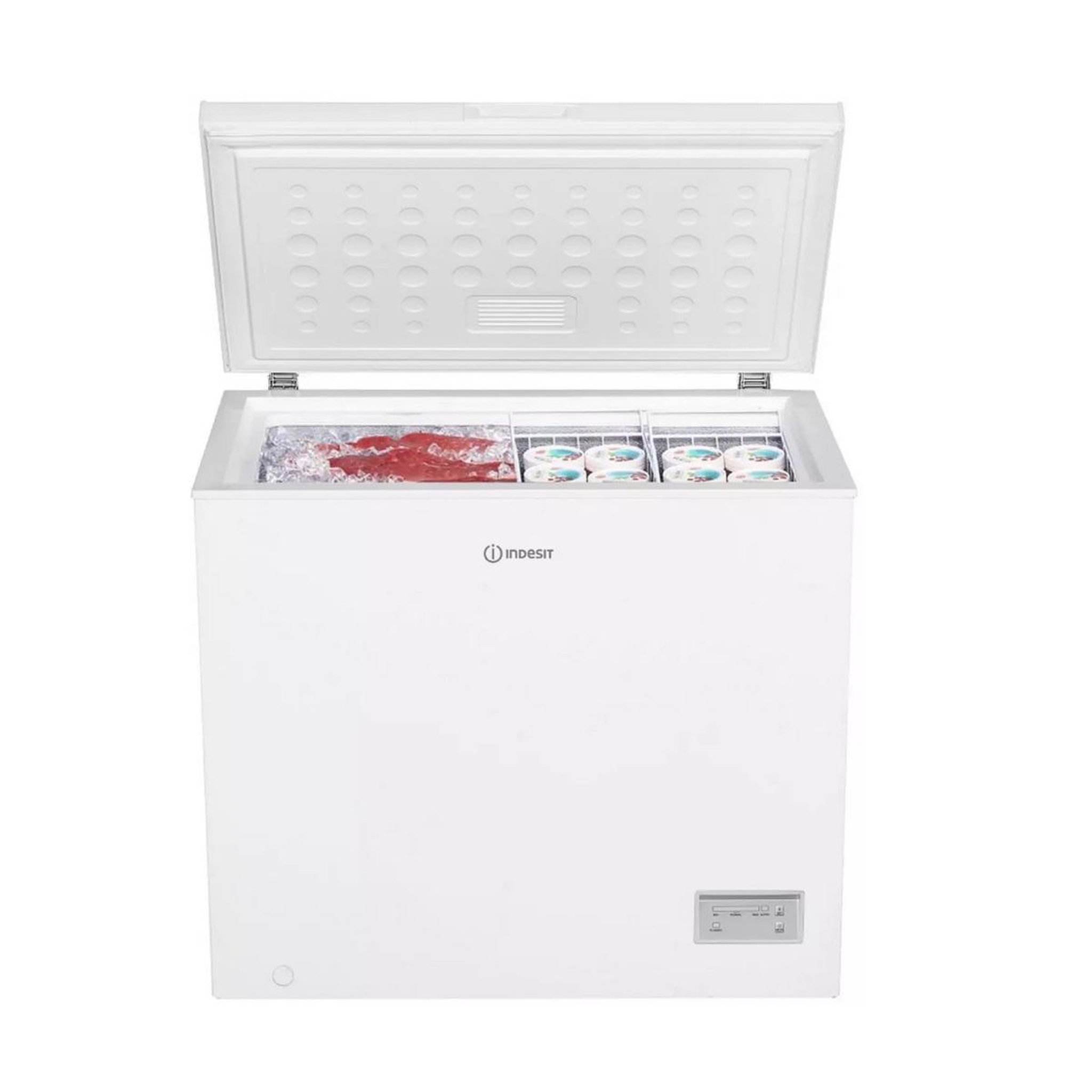 Voir la diapositive 3 : Indesit Congélateur coffre 91cm 198l - incf1984e