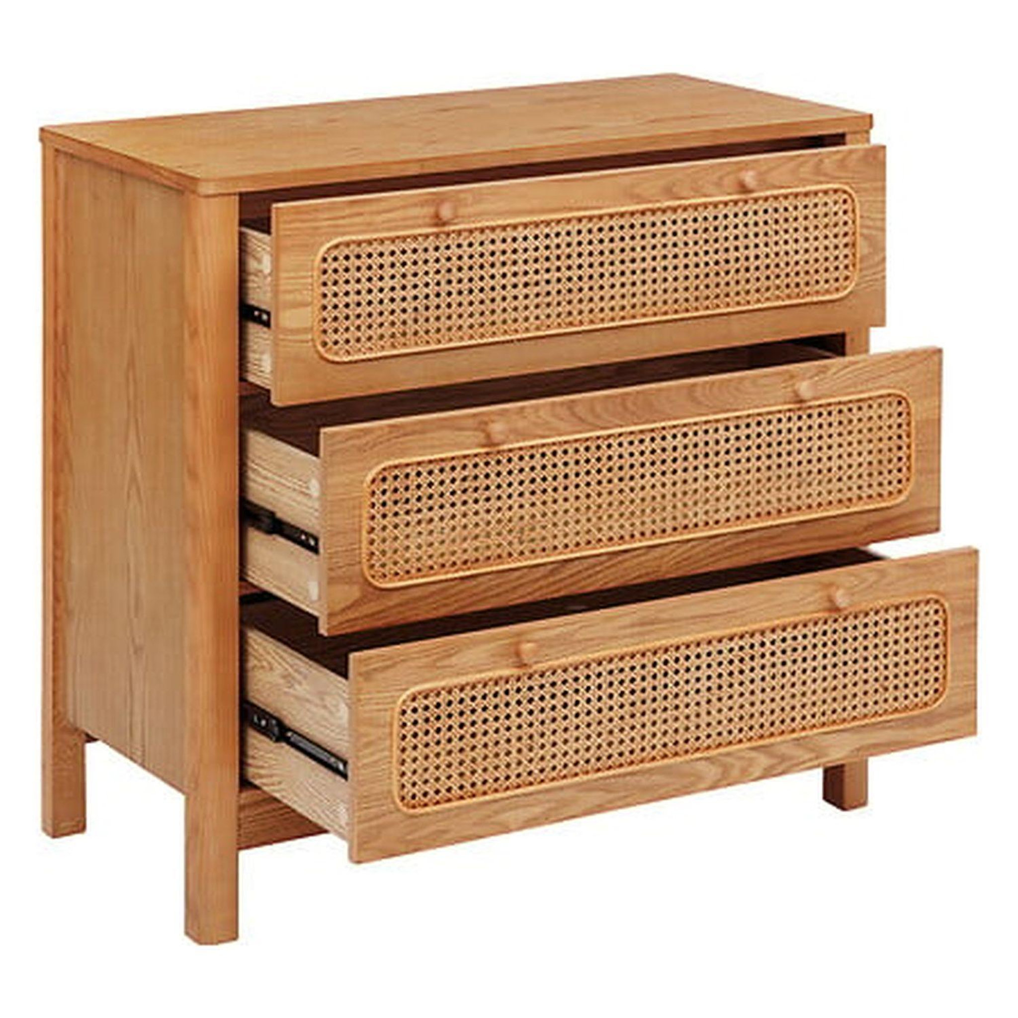 Voir la diapositive 3 : ATMOSPHERA Commode 3 tiroirs tiria - marron
