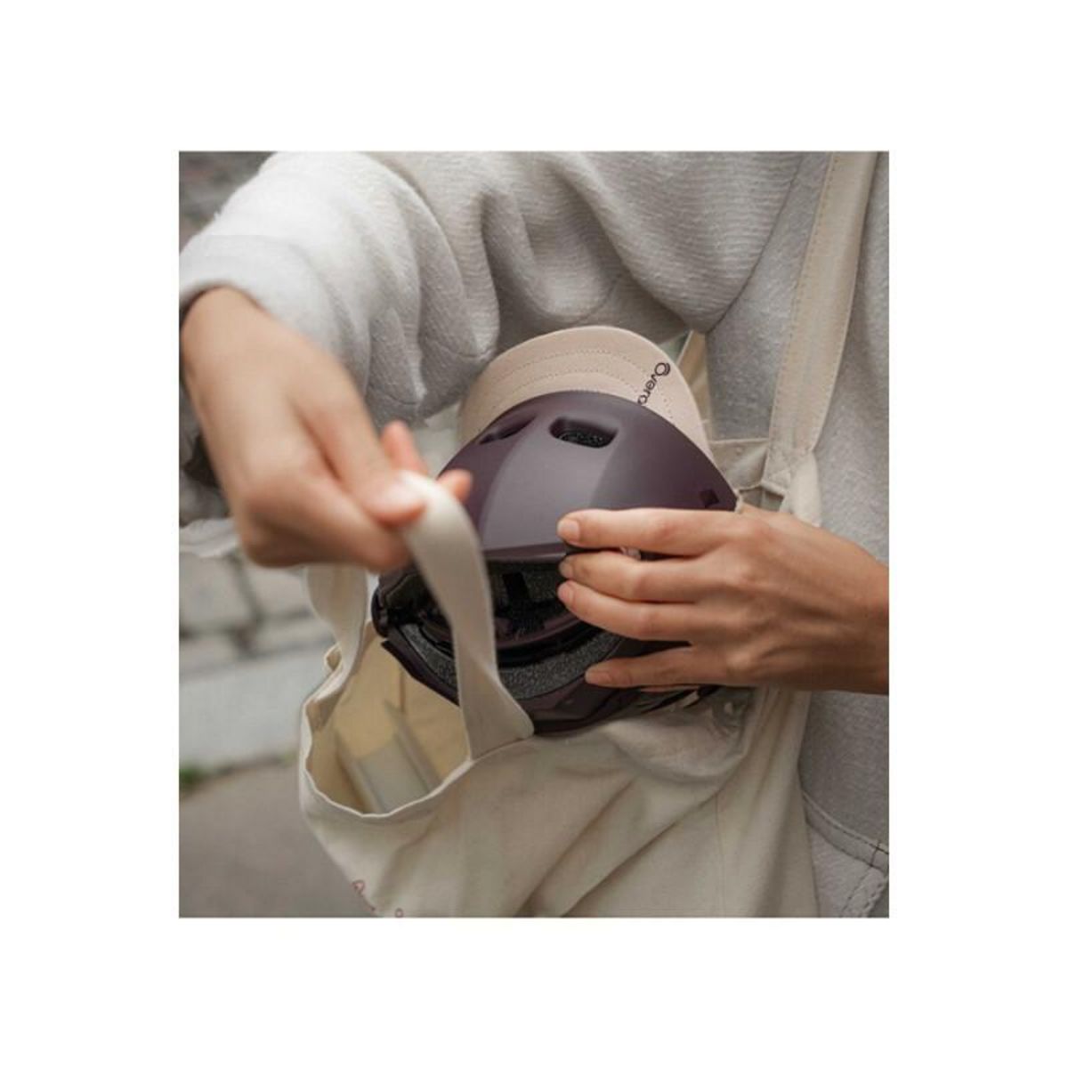 Overade Casque vélo Overade PLIXI CARMIN RED S M