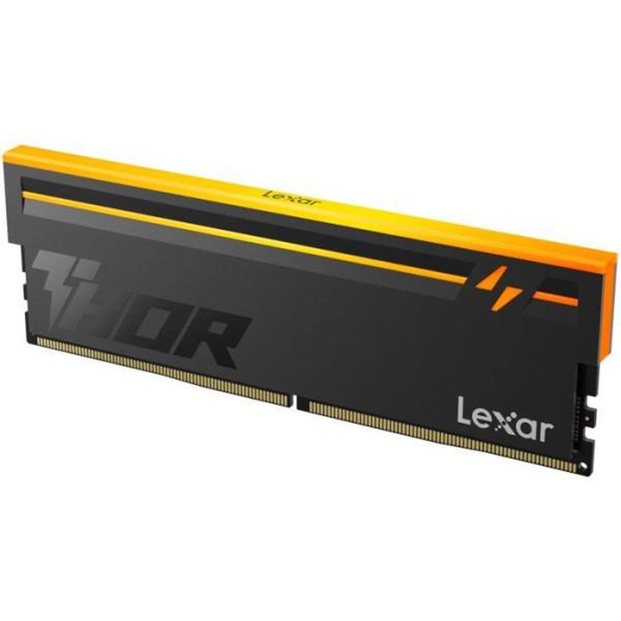 Voir la diapositive 4 : Lexar Barrette Mémoire - LEXAR THOR 2.0 - DDR5 6000 - CL36 1.3 V - 32 Go (2x 16 Go) - Dissipateur thermique + RGB - Noir