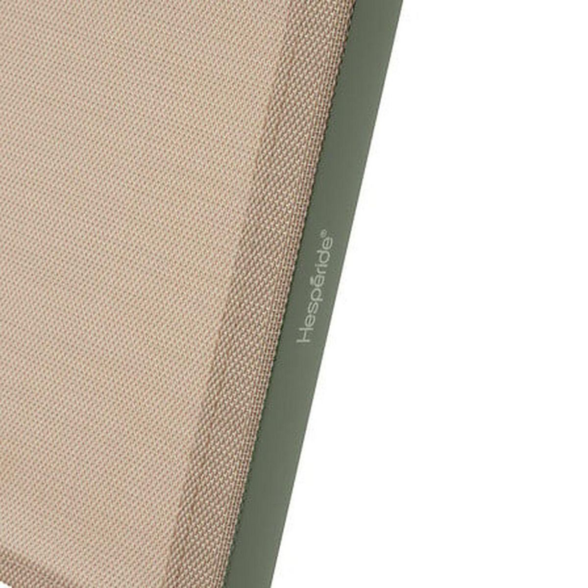 HESPERIDE Lot de 4 chaises pliantes en aluminium et texaline ESSENTIA