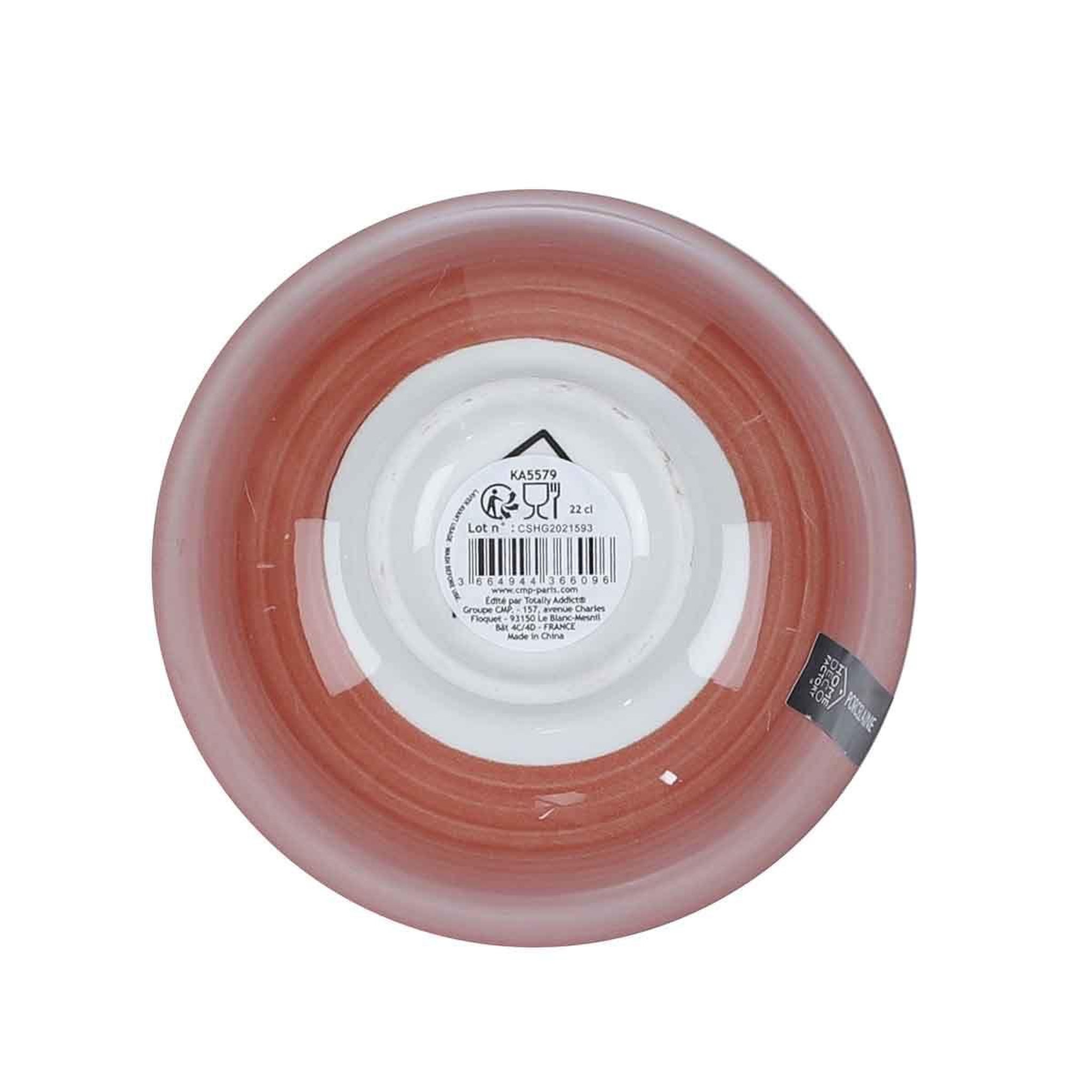 Voir la diapositive 3 : The Home Deco Factory Coupelle en Céramique  Mandala  22cl Orange
