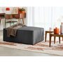 Voir la diapositive 1 : BEST MOBILIER Topaze - pouf - en tissu