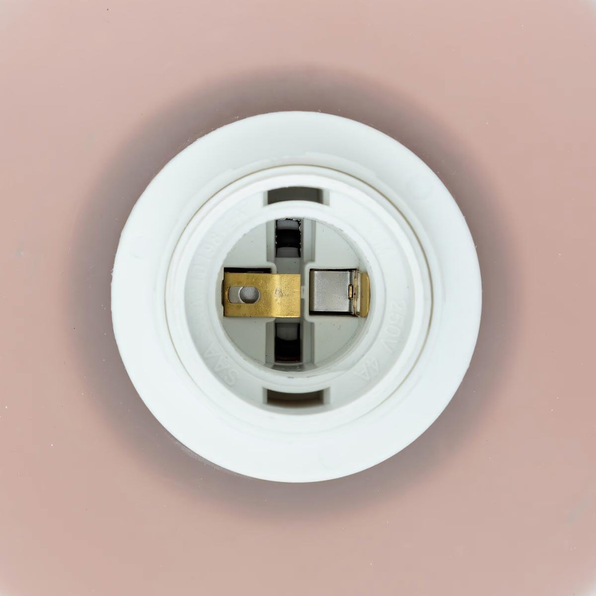 Voir la diapositive 4 : ATMOSPHERA Lampe à poser en verre  asti  36cm rose