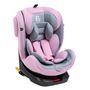 Voir la diapositive 2 : BEBELISSIMO BEBELISSIMO - Siège auto Isofix - pivotant 360 ° - groupe 0+/1/2/3 - (0-36kg) - i-Leto - rose - protections latérales