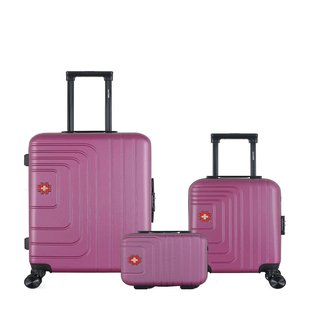 SWISS KOPPER SWISS KOPPER - LOT DE 3 - Valises weekend, cabine XXS et vanity RUTI