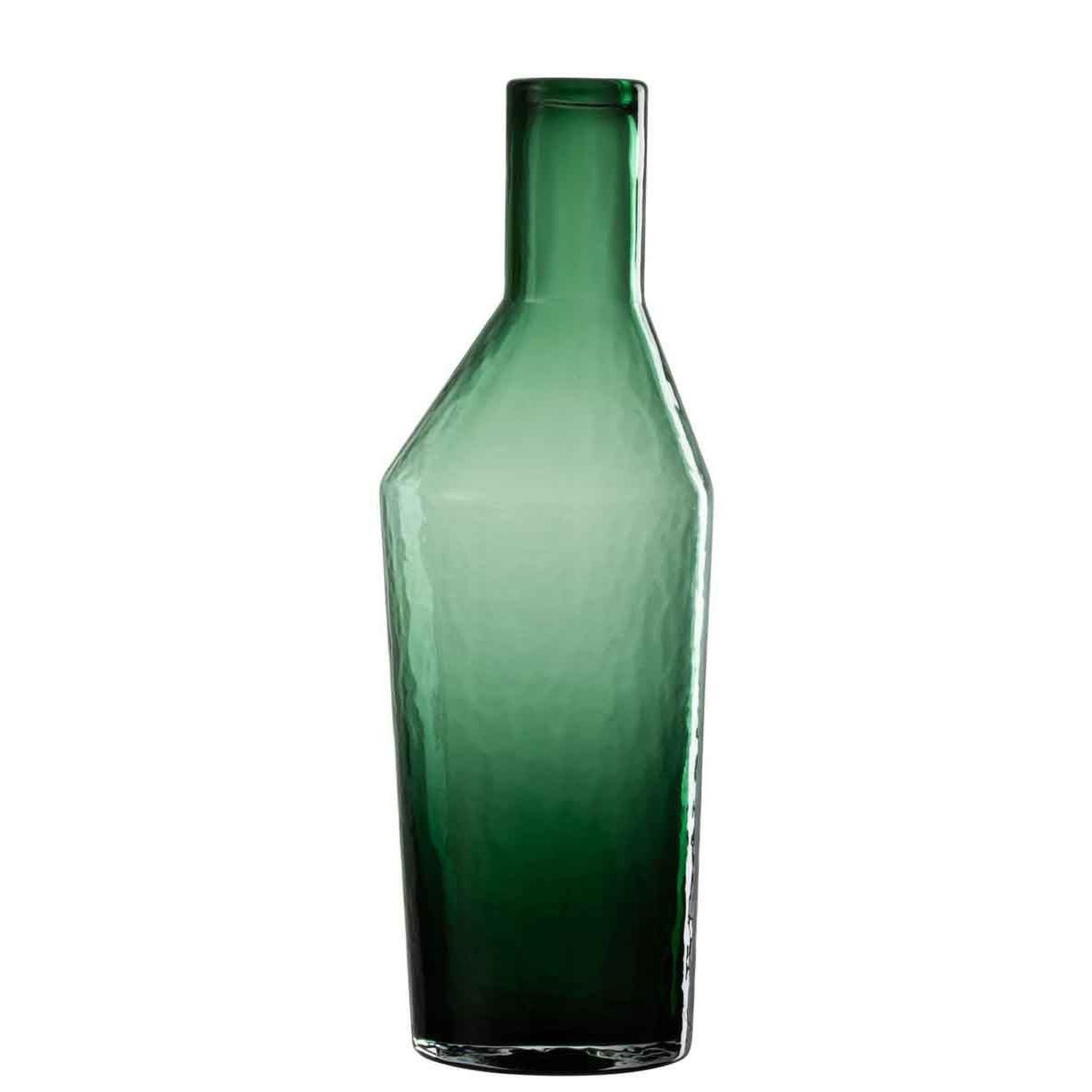 J-LINE Vase bouteille en verre  sigma  35cm vert