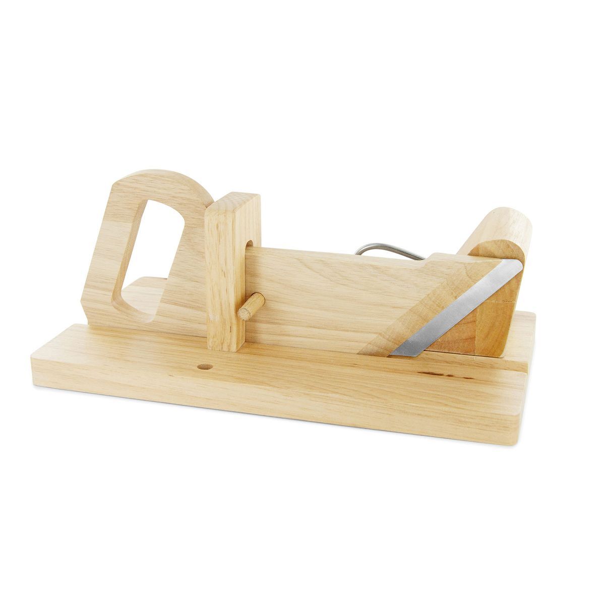 Trancheuse à charcuterie en bois