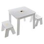 Voir la diapositive 1 : ATMOSPHERA Ensemble 1 table 2 tabourets enfant FUN