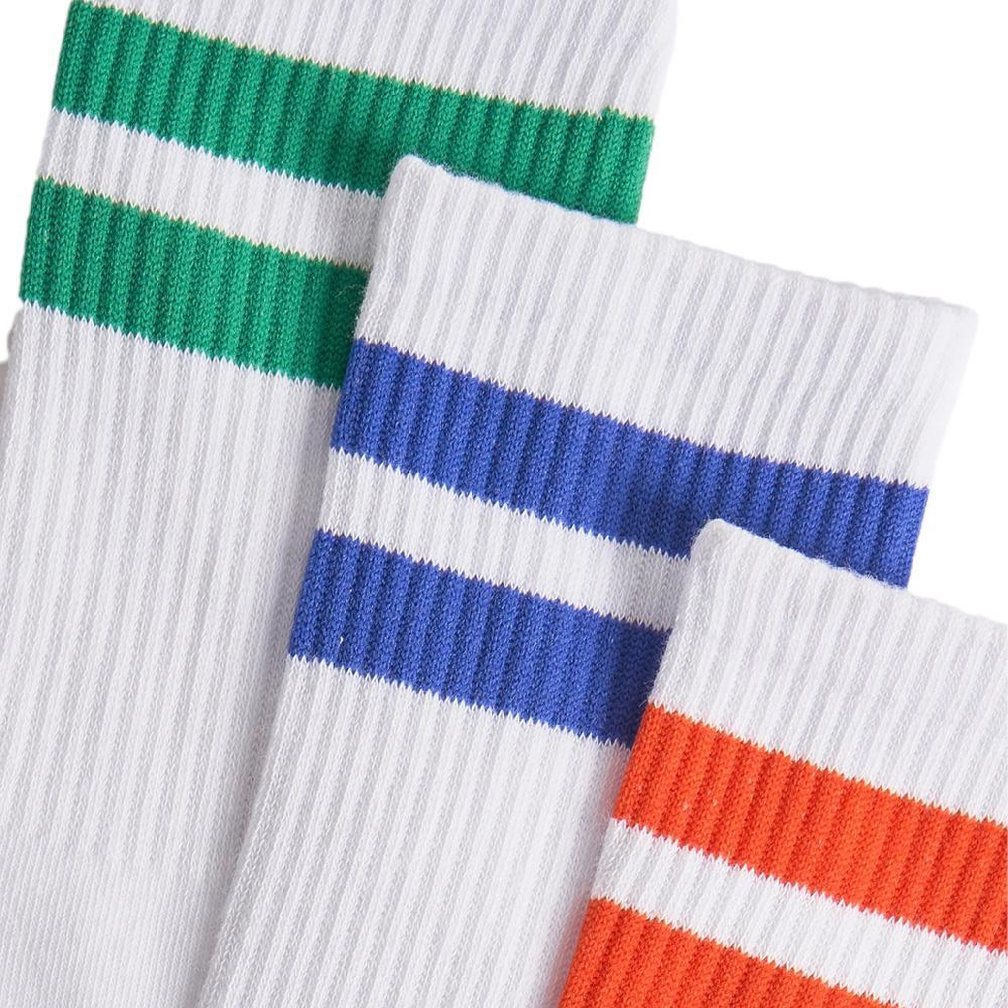 Voir la diapositive 2 : Jack & Jones X3 Paires de Chaussettes Blanc Jack & Jones Tennis Socks 3