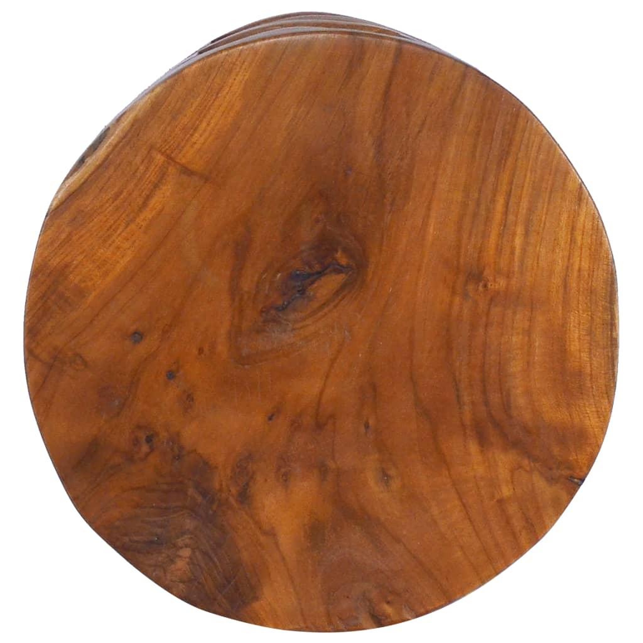 Voir la diapositive 4 : VIDAXL Table de chevet 30x30x45 cm bois de teck massif