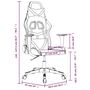 Voir la diapositive 6 : VIDAXL Chaise de jeu de massage Blanc et noir Similicuir