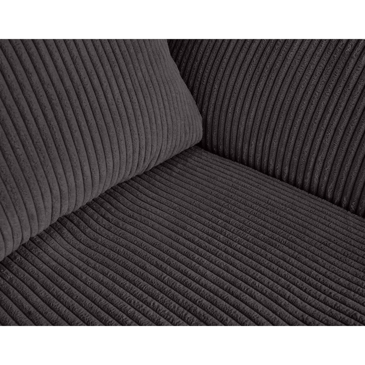 LISA DESIGN Rune - fauteuil - en velours côtelé