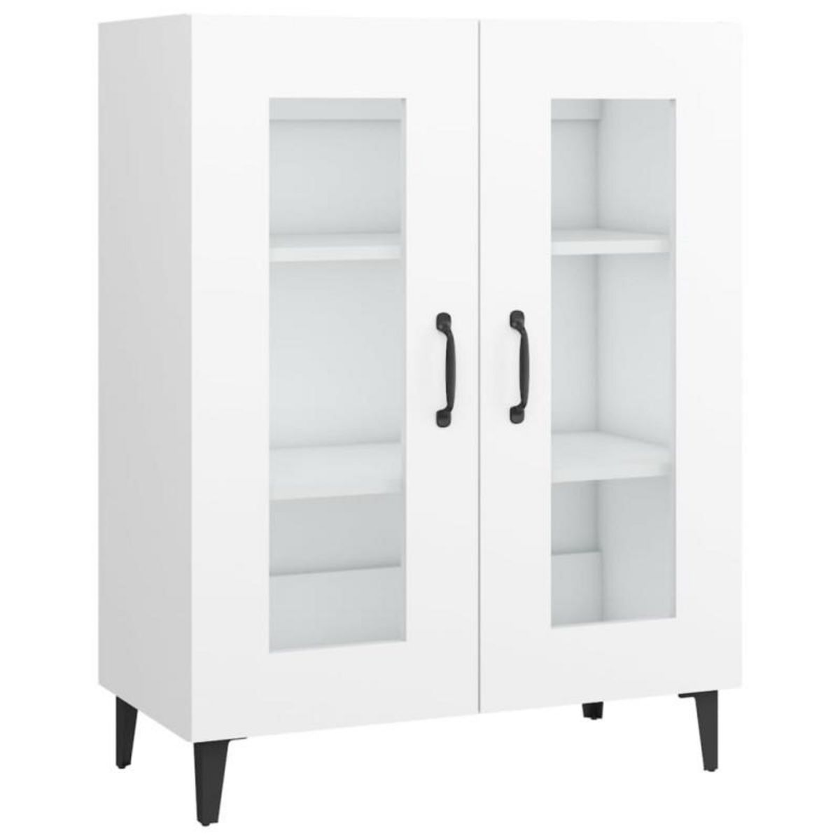 VIDAXL Buffet blanc 69,5x34x90 cm bois d ingénierie