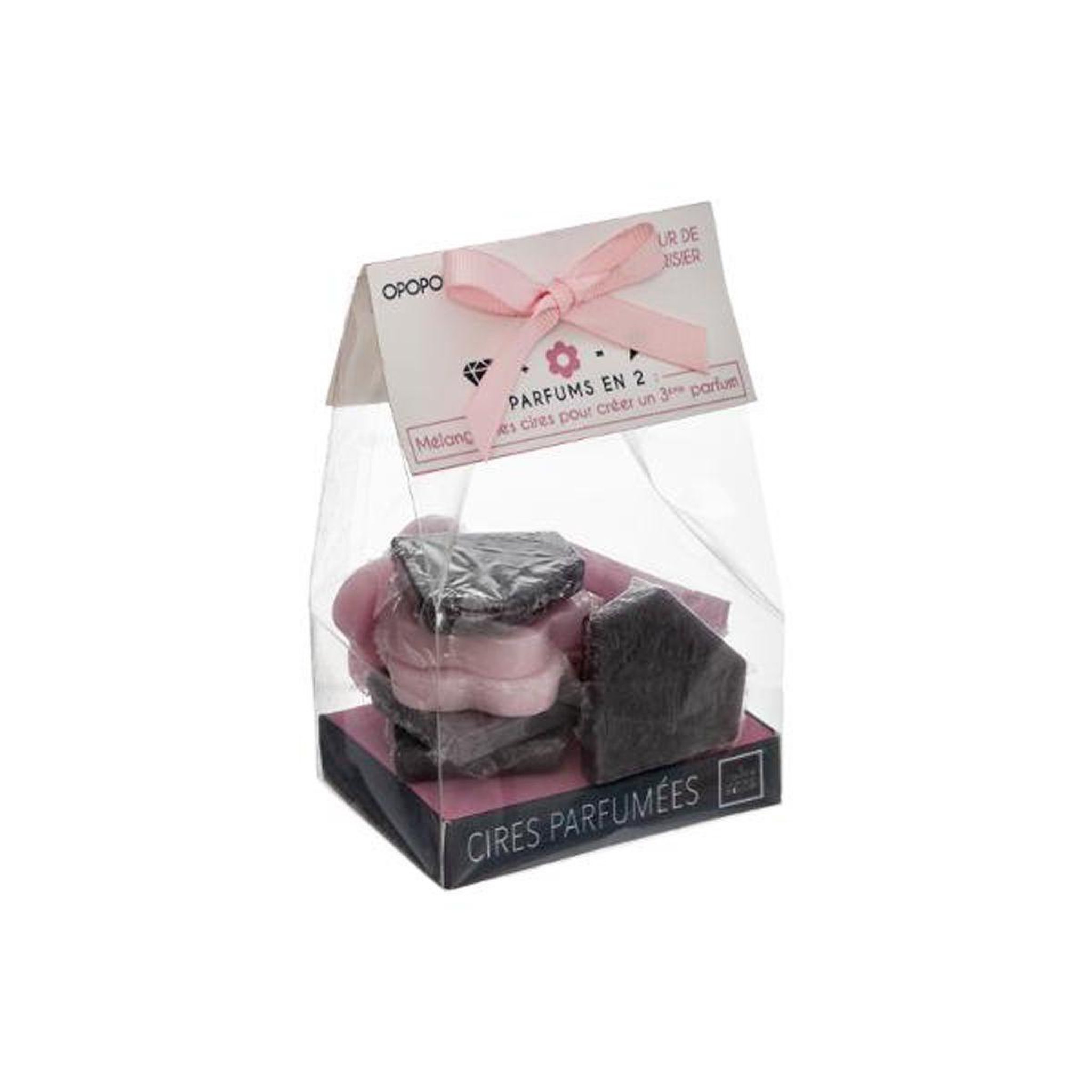 Voir la diapositive 2 : COMPTOIR DE LA BOUGIE Cires parfumées  elea  90g opoponax & fleur de cerisier