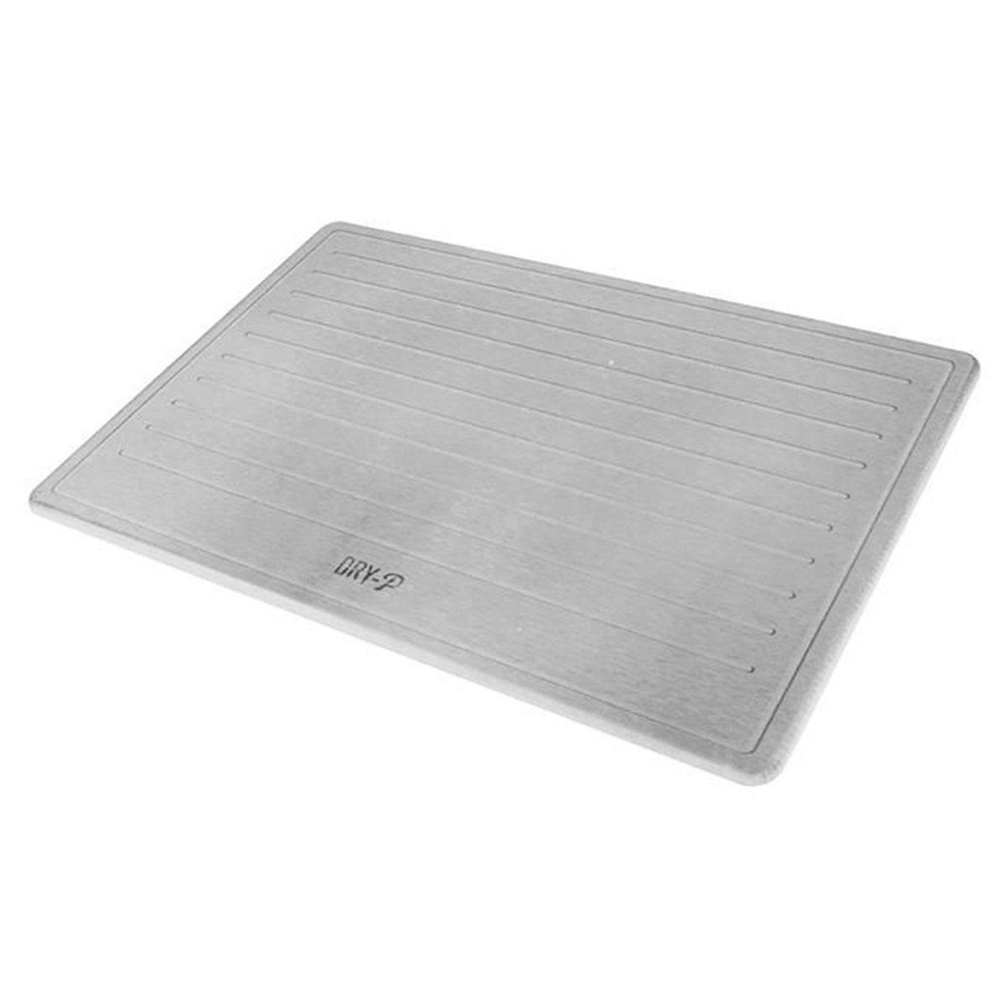 The concept Factory Tapis de propreté pour chien  pierre  48cm gris