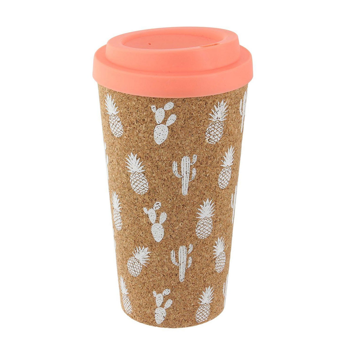PICK AND DRINK Mug de transport en liège Exotic - 450 ml