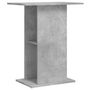 Voir la diapositive 2 : VIDAXL Support d aquarium gris béton 60,5x36x72,5 cm bois d ingénierie