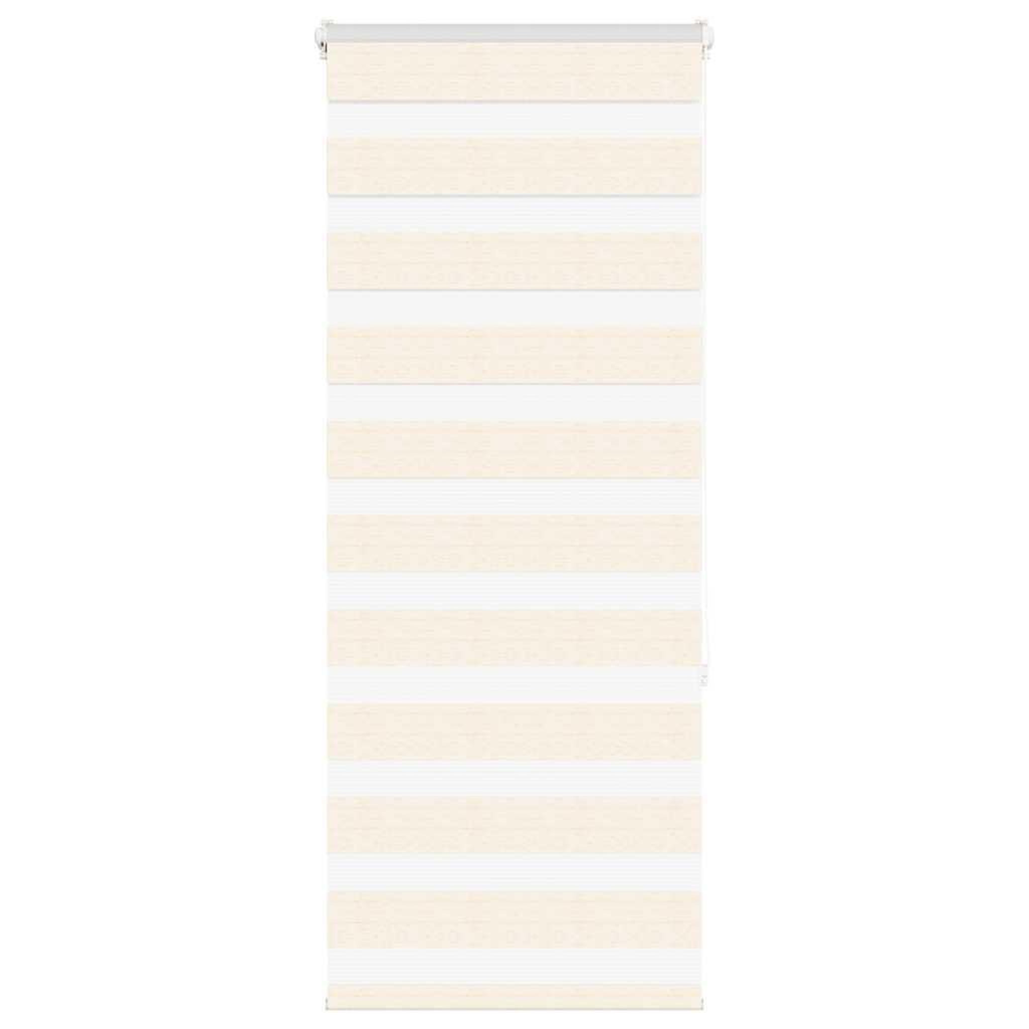 VIDAXL Store zebre beige marbre largeur du tissu 55,9 cm polyester