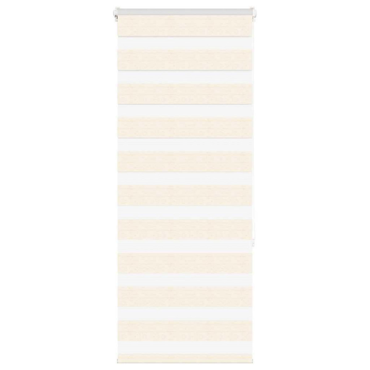 VIDAXL Store zebre beige marbre largeur du tissu 55,9 cm polyester