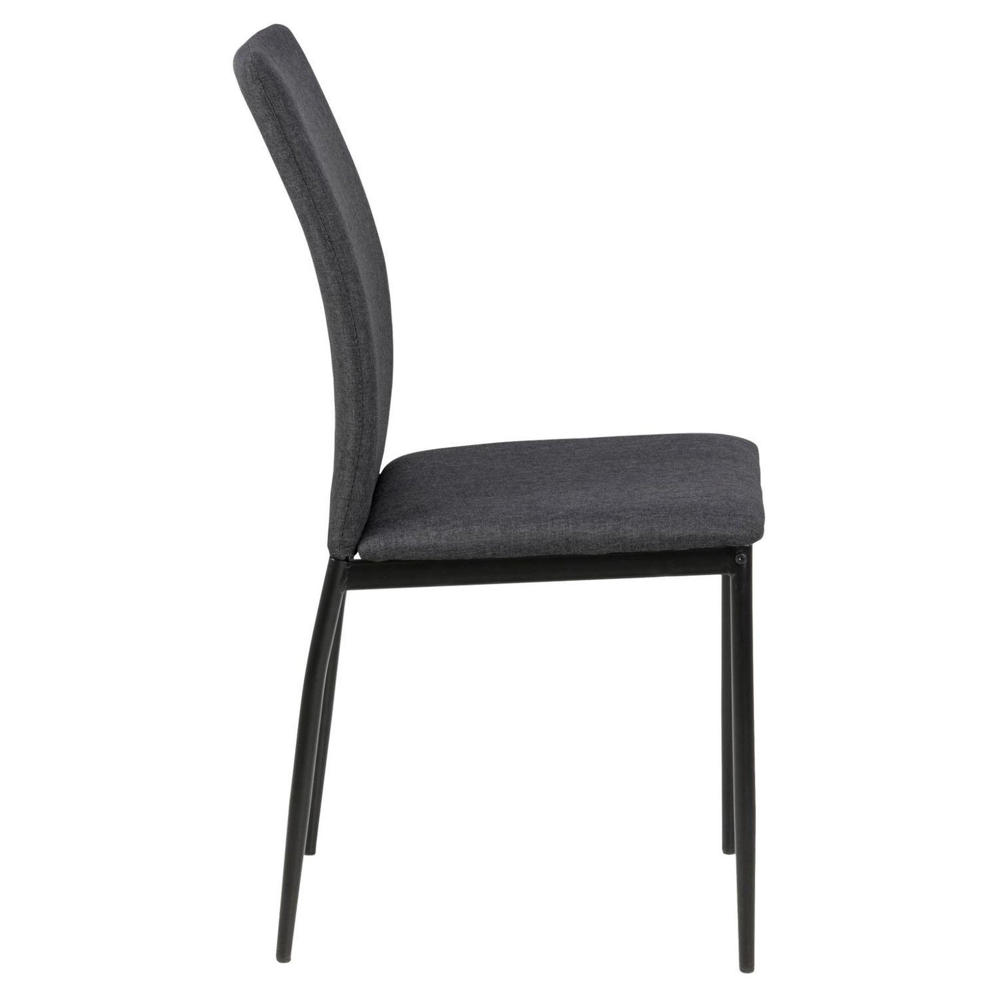 Voir la diapositive 4 : TOILINUX Lot de 4 chaises de salle à manger midena