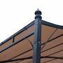 Voir la diapositive 3 : SWEEEK Pergola adossée 3x2,5m - Brestum - Pergola murale