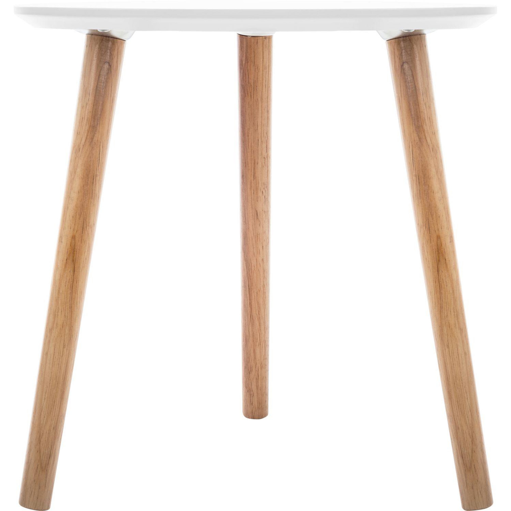 Voir la diapositive 2 : ATMOSPHERA 3 tables d'appoint mileo - blanc