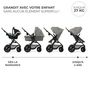 Voir la diapositive 2 : KINDERKRAFT Poussette Trio MOOV 2 AIR