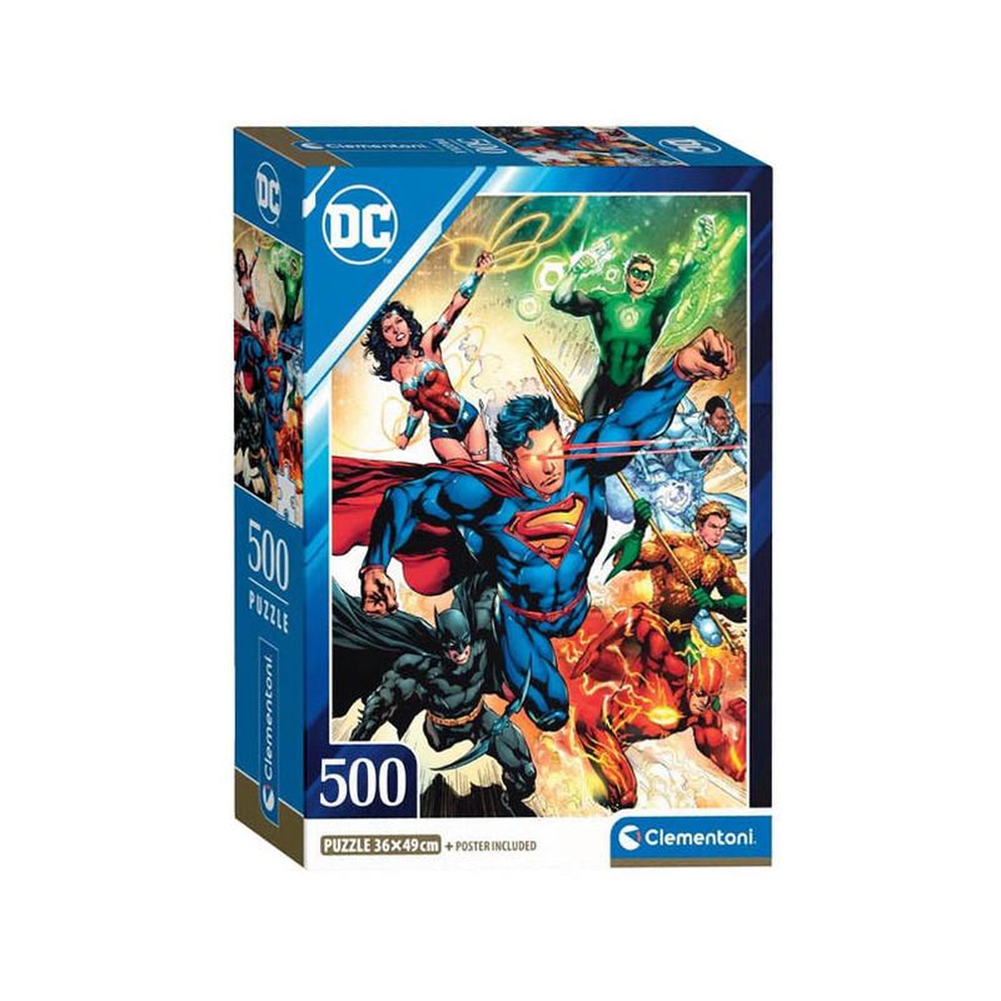 CLEMENTONI Clementoni Jigsaw Puzzle DC Comics Justice League, 500pcs. 35531