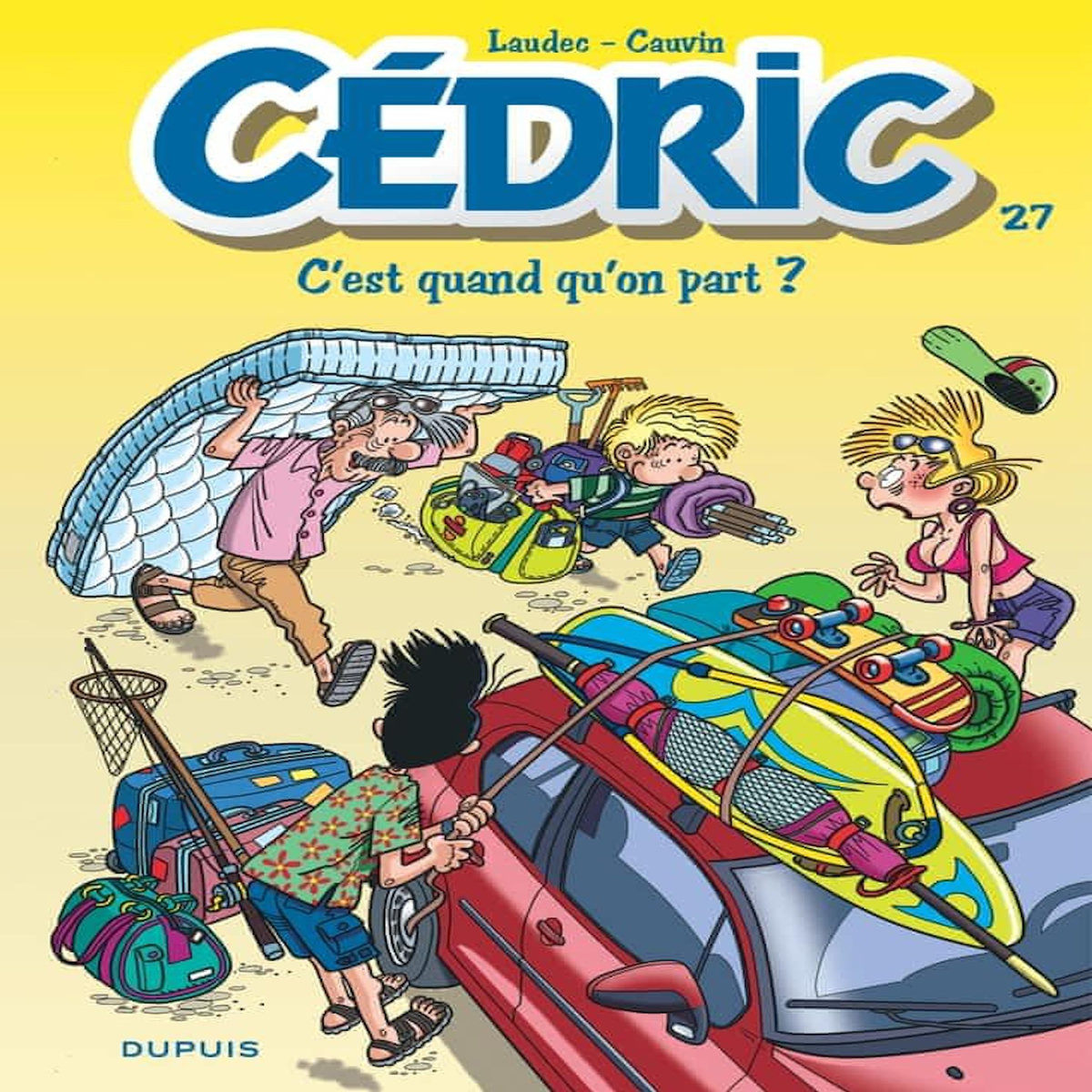 CEDRIC TOME 27 : C'EST QUAND QU'ON PART ?, Laudec