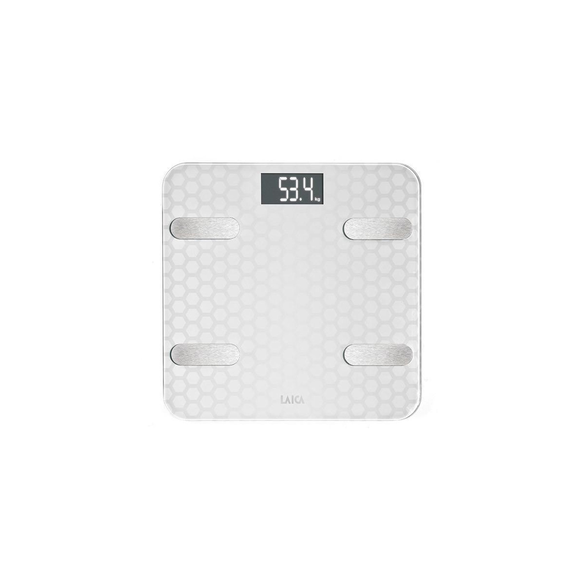 Voir la diapositive 3 : LAICA Laica ps7011 balance carré blanc pèse-personne électronique