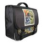 Voir la diapositive 2 : Bagtrotter Bagtrotter - Jurassic World - Cartable 38cm  -  Noir et Vert Kaki  - 2 Compartiments  - 1 Poche Sous Rabat - 1 Poche Bouteille - Bretelles Matelassés - Fond Renforcé - Dos Matelassé -  Rabat Réversible - 38x13x34cm - Matière Polyester - Cartable Scol