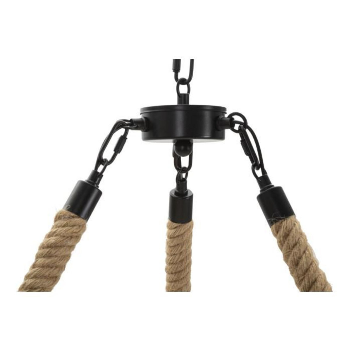 Paris Prix Lampe Suspension en Bambou  Rope  64cm Naturel